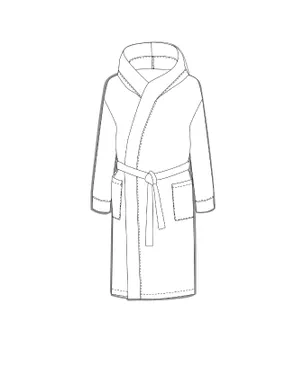 Выкройка: халат мужской_ES-169 арт. ВКК-4683-1-ВП1398 Выкройка: халат мужской_ES-169 арт. ВКК-4683-1-ВП1398