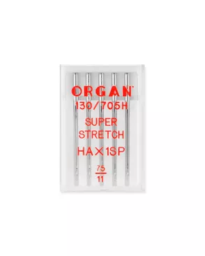 Иглы ORGAN №75/11 (супер стрейч) арт. ИБО-10-1-34053 Иглы ORGAN №75/11 (супер стрейч) арт. ИБО-10-1-34053