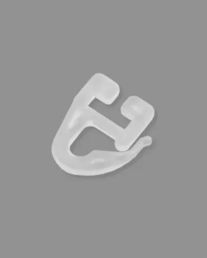 Крючок на потолочный карниз р.1,5х2 см (1000шт) арт. ШТФК-15-1-15630 Крючок на потолочный карниз р.1,5х2 см (1000шт) арт. ШТФК-15-1-15630