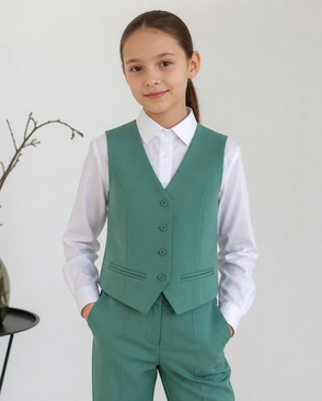 Выкройка: жилет школьный арт. ВКК-198-1-ЛК0007202 Выкройка: жилет школьный арт. ВКК-198-1-ЛК0007202