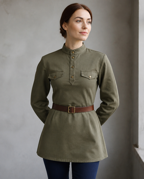 Выкройка: гимнастёрка женская W-11-1001 арт. ВКК-4200-9-ВП1092 Выкройка: гимнастёрка женская W-11-1001 арт. ВКК-4200-9-ВП1092