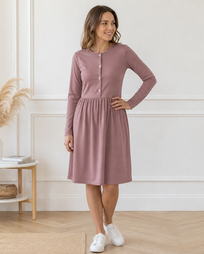 Выкройка: платье трикотажное 2 в 1 ES-51 арт. ВКК-4345-1-ВП1234