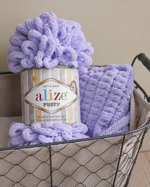 Пряжа Alize 'Puffy' 100г 9м (100% микрополиэстер) (146 лаванда) арт. АРС-43838-1-АРС0001159005 Пряжа Alize 'Puffy' 100г 9м (100% микрополиэстер) (146 лаванда) арт. АРС-43838-1-АРС0001159005