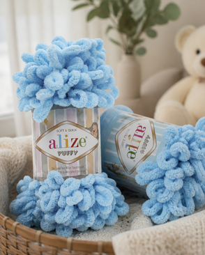 Пряжа Alize 'Puffy' 100г 9м (100% микрополиэстер) (287) арт. АРС-46482-1-АРС0001159007 Пряжа Alize 'Puffy' 100г 9м (100% микрополиэстер) (287) арт. АРС-46482-1-АРС0001159007