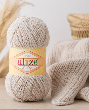 Пряжа ALIZE 'Softy' (100% микрополиэстер) (115 лунный луч) арт. АРС-46790-1-АРС0001201122 Пряжа ALIZE 'Softy' (100% микрополиэстер) (115 лунный луч) арт. АРС-46790-1-АРС0001201122