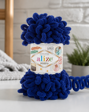 Пряжа Alize 'Puffy' 100г 9м (100% микрополиэстер) (360 василек) арт. АРС-47383-1-АРС0001226731 Пряжа Alize 'Puffy' 100г 9м (100% микрополиэстер) (360 василек) арт. АРС-47383-1-АРС0001226731