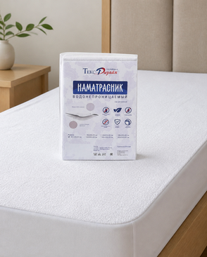 Водонепр. наматрасник махра 100% пэ 60*120*20 на рез арт. ТЕКСД-31070-1-ТЕКСД0031071