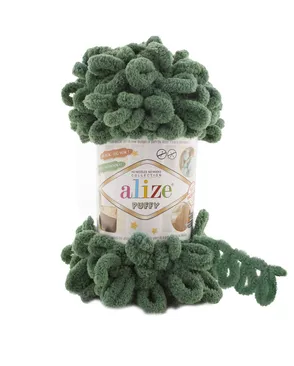 Пряжа Alize 'Puffy' 100г 9м (100% микрополиэстер) (532 зеленная трава) арт. АРС-44317-1-АРС0001250214 Пряжа Alize 'Puffy' 100г 9м (100% микрополиэстер) (532 зеленная трава) арт. АРС-44317-1-АРС0001250214