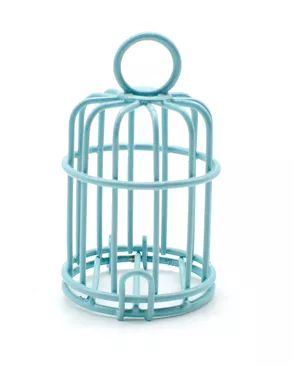 Клетка Y-4535/2 (4,5х3,5), металл., бирюзовый арт. АРС-62854-1-АРС0001263071