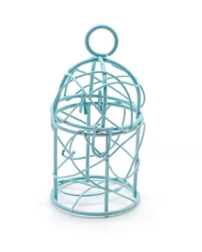 Клетка Y-5535/2 (5,5х3,5), металл., бирюзовый арт. АРС-62858-1-АРС0001263075