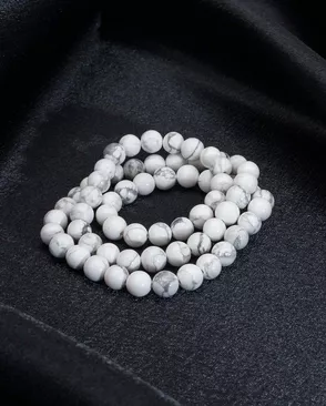Бусины Кахолонг, круглые, 6мм, на нитке 38см, Astra&Craft арт. АРС-67335-1-АРС0001316276 Бусины Кахолонг, круглые, 6мм, на нитке 38см, Astra&Craft арт. АРС-67335-1-АРС0001316276