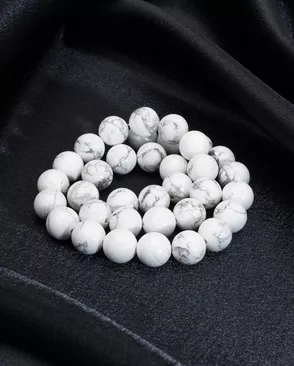 Бусины Кахолонг, круглые, 10мм, на нитке 38см, Astra&Craft арт. АРС-67336-1-АРС0001316278 Бусины Кахолонг, круглые, 10мм, на нитке 38см, Astra&Craft арт. АРС-67336-1-АРС0001316278