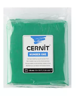CE090025 Пластика полимерная запекаемая 'Cernit № 1' 250гр. (600 зеленый) арт. АРС-7426-1-АРС0001135996
