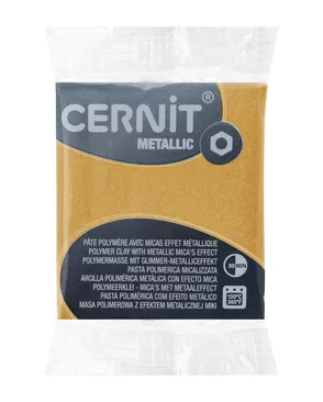 CE0870056 Пластика полимерная запекаемая 'Cernit METALLIC' 56 гр. (050 золото) арт. АРС-9639-1-АРС0001169382