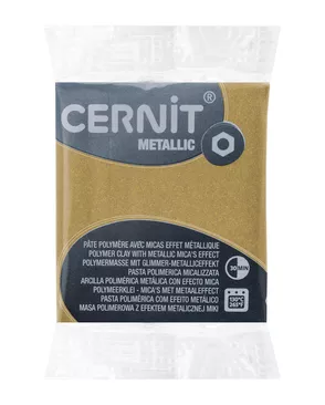 CE0870056 Пластика полимерная запекаемая 'Cernit METALLIC' 56 гр. (055 античное золото) арт. АРС-9643-1-АРС0001169387