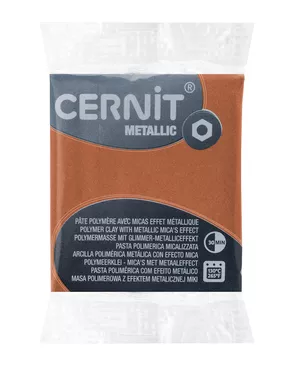 CE0870056 Пластика полимерная запекаемая 'Cernit METALLIC' 56 гр. (058 бронза) арт. АРС-9644-1-АРС0001169389