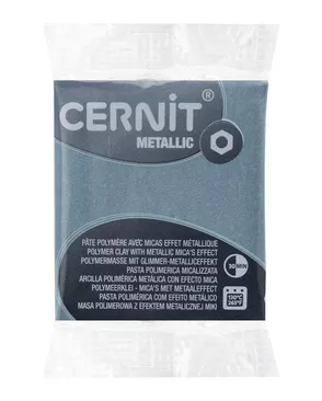 CE0870056 Пластика полимерная запекаемая 'Cernit METALLIC' 56 гр. (167 сталь) арт. АРС-9647-1-АРС0001169392