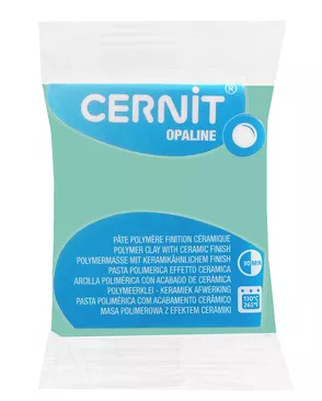 CE0880056 Пластика полимерная запекаемая 'Cernit OPALINE' 56 гр. (637 селадоновый зеленый) арт. АРС-9656-1-АРС0001169401