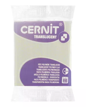 CE0920056 Пластика полимерная запекаемая 'Cernit 'TRANSLUCENT' прозрачный 56 гр. (050 золотой с блестками) арт. АРС-9946-1-АРС0001174964