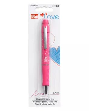 Механический карандаш PRYM Love 610850 с 2 грифелями, 0,9мм арт. АРС-13065-1-АРС0001205434