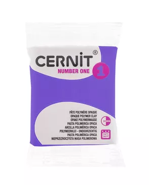CE0900056 Пластика полимерная запекаемая 'Cernit № 1' 56-62 гр. (900 фиолетовый) арт. АРС-16150-1-АРС0000805514