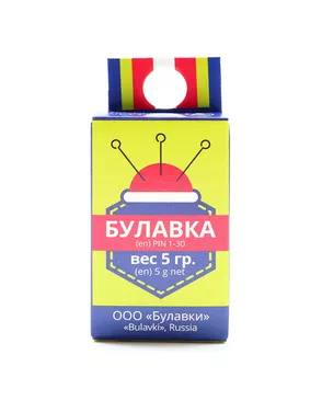 Булавка 1-30 вес 5 гр арт. АРС-27281-1-АРС0001235414