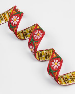 Тесьма жаккард ш.1,8см 25м арт. ТЖО-258-3-49019.003