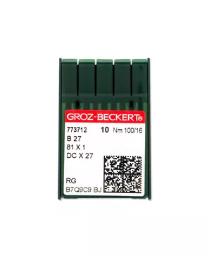 Иглы Groz-Beckert №100/16 арт. ИПГ-16-1-44279 Иглы Groz-Beckert №100/16 арт. ИПГ-16-1-44279