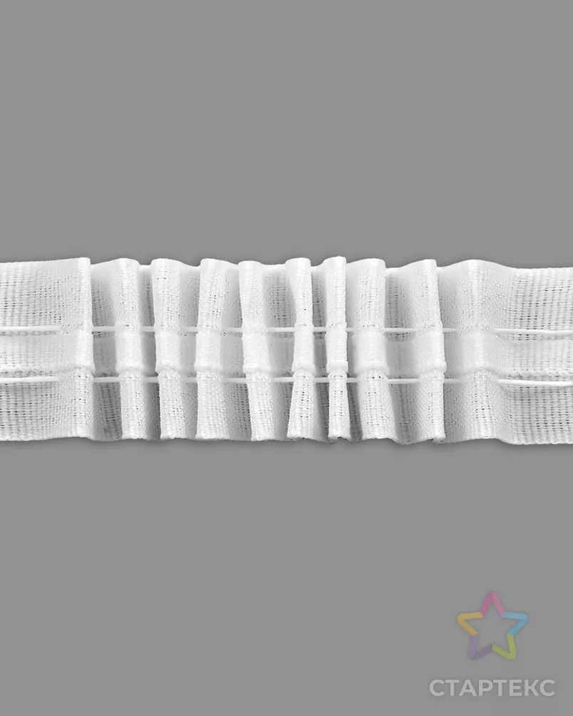 Тесьма шторная ш.2,3см (100м) арт. ШТФТ-6-1-12222 - рис. 1