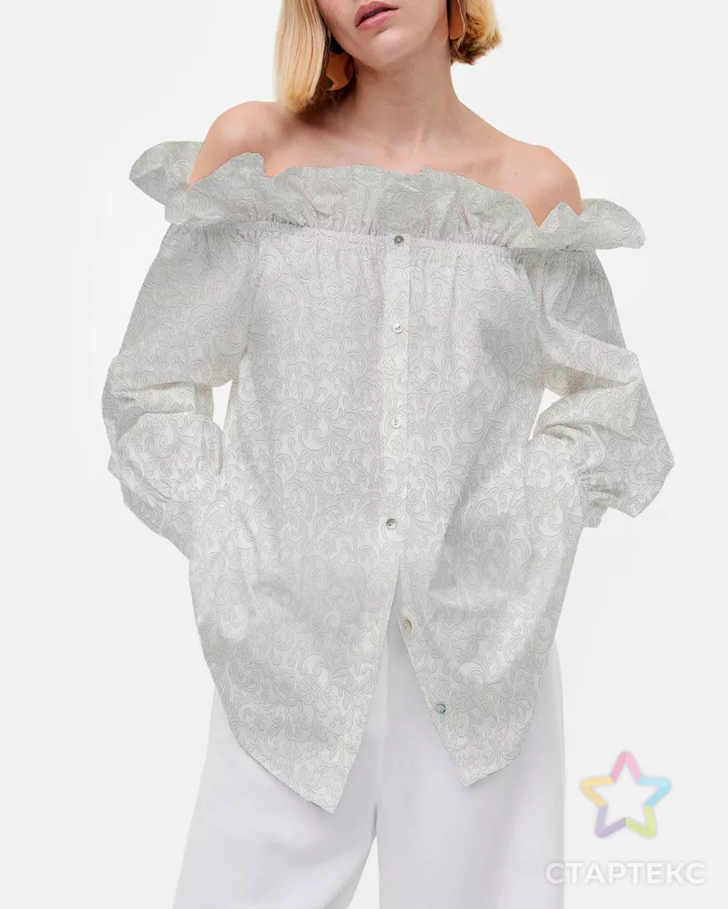 Коттон-жаккард Сильвия арт. ЖКК-20-20-11322.002 - рис. 5