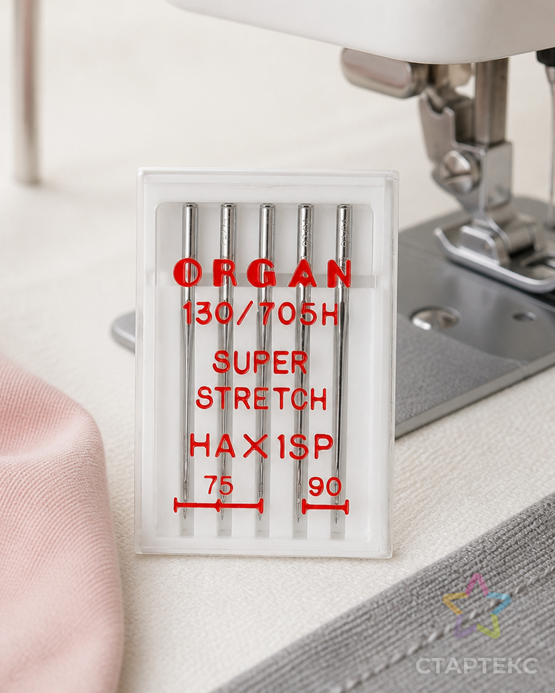 Иглы ORGAN №75,90 (супер стрейч) арт. ИБО-17-1-34054 - рис. 4