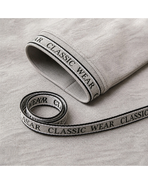 Тесьма-стропа декоративная Classic wear ш.1см (серый) 45.7м арт. МГ-9371-1-МГ0645012