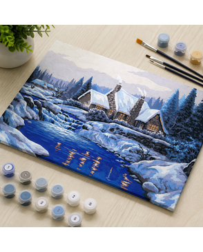 Канва/ткань с рисунком "Grafitec" серия 10.000 50 см х 40 см арт. ГММ-369-8-ГММ0058773