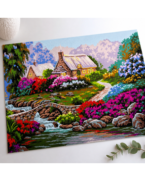 Канва/ткань с рисунком "Grafitec" серия 10.000 50 см х 40 см арт. ГММ-369-10-ГММ0070954