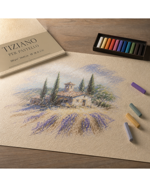 "Fabriano" Бумага для пастели "Tiziano" 160 г/м2 50 х 65 см лист 10 л. арт. ГММ-605-20-ГММ0071657