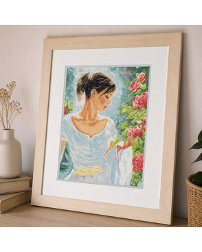 Набор для вышивания "Red flowers" арт. ГЕЛ-371-1-ГЕЛ0085738