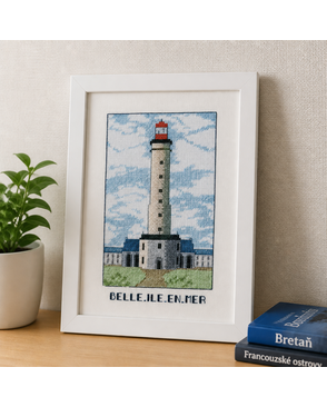 Набор для вышивания:"PHARE "BELLE-ILE-EN-MER" (Маяк Бель иль ан Мер) арт. ГЕЛ-1108-1-ГЕЛ0163941