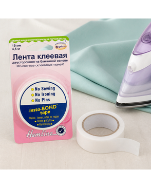 Лента клеевая двусторонняя на бумажной основе арт. ГЕЛ-5859-1-ГЕЛ0015766