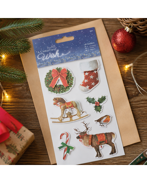 Набор стикеров 3D "A Christmas Wish" арт. ГЕЛ-6144-1-ГЕЛ0107144