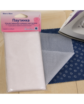 Паутинка клеевая для аппликаций и рукоделия, 1 лист арт. ГЕЛ-6517-1-ГЕЛ0015744