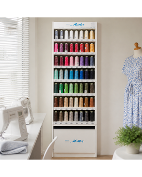 Стенд с наполнением, хлопковая нить SILK FINISH COTTON 2743 м арт. ГЕЛ-7256-1-ГЕЛ0101558