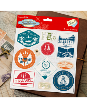 Наклейки путешественника All Aboard арт. ГЕЛ-11010-1-ГЕЛ0066720