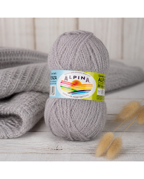 Пряжа ALPINA "ALPACA TRENZA" 90% альпака, 10% полиамид 4 х 50 г 150 м ± 8 м арт. ГММ-101365-2-ГММ011479832652