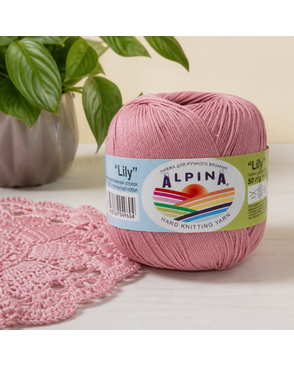 Пряжа ALPINA "LILY" 100% мерсеризованный хлопок 10 х 50 г 175 м ± 5 м арт. ГММ-101431-35-ГММ000606772072