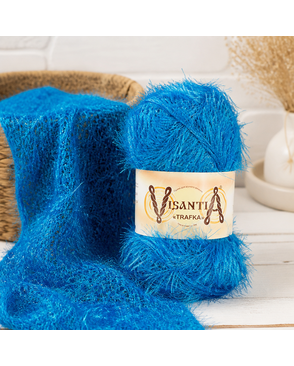 Пряжа VISANTIA "TRAFKA" 100% полиэстер 5 х 100 г 150 м ± 3 м арт. ГММ-101703-38-ГММ000056856021
