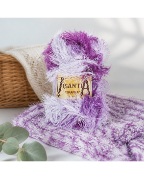 Пряжа VISANTIA "TRAFKA" меланжевая 100% полиэстер 5 х 100 г 150 м ± 3 м арт. ГММ-101782-2-ГММ000175775691