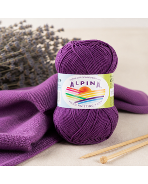 Пряжа ALPINA "SLAVIC" 70% вискоза, 30% шерсть 10 х 50 г 140 м ± 7 м арт. ГММ-103474-8-ГММ053275394512