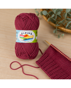 Пряжа ALPINA "MARGO" 100% мериносовая шерсть 10 х 50 г 75 м ± 4 м арт. ГММ-103676-11-ГММ059814592052