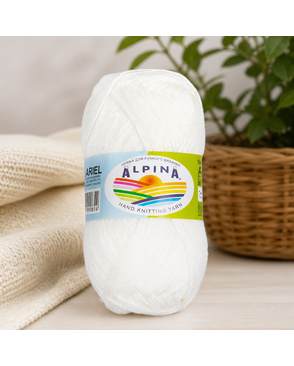 Пряжа ALPINA "ARIEL" 98% акрил, 2% пайетки 10 х 50 г 150 м ± 10 м арт. ГММ-104596-2-ГММ067797697414