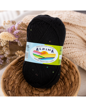 Пряжа ALPINA "ARIEL" 98% акрил, 2% пайетки 10 х 50 г 150 м ± 10 м арт. ГММ-104596-4-ГММ067797697464